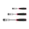 Tekton 1/4, 3/8, 1/2 Inch Drive Flex Head Quick-Release Comfort Grip Ratchet Set, 3-Piece (6, 8, 10-1/2 in) SRH99120 - alternate 3